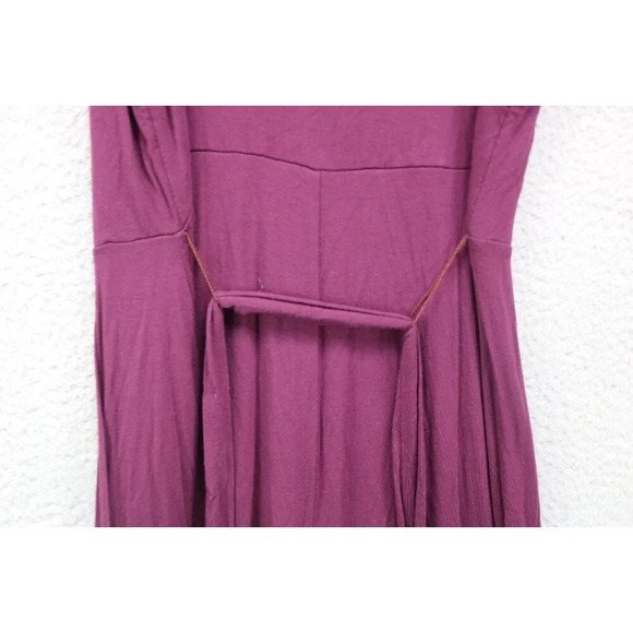 LuLus Purple Jumpsuit-High Slit Both Legs-Belted-Size Medium - Picture 7 of 8
